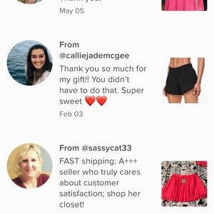 Check out the love notes from my customers 💗